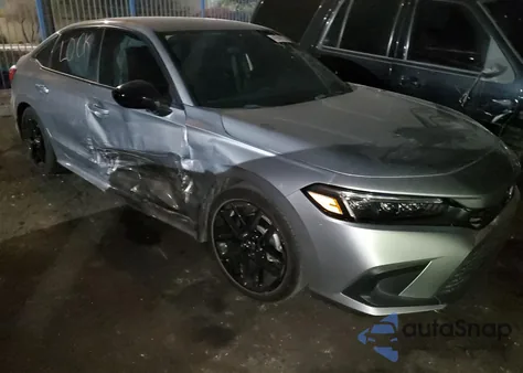 2023 Honda Civic Sport из США, поврежденный, VIN 2HGFE2F52PH517964